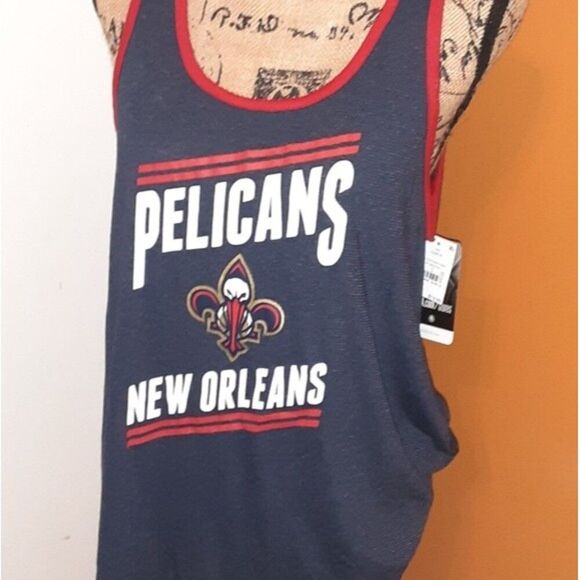 NBA Brand Womens Medium New Orleans Pelicans Tank NWT - Picture 1 of 6